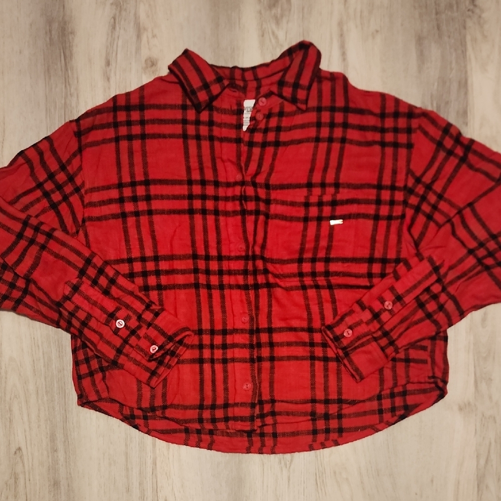 VS Pink Flannel